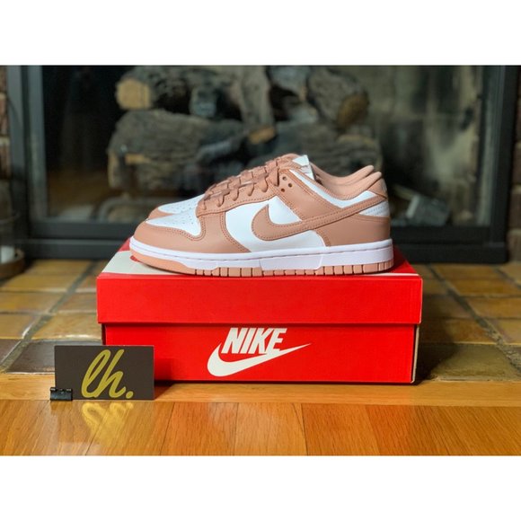 Size 8.5w Nike Dunk Low “Rose Whisper” Athletic Sneakers DD1503-118